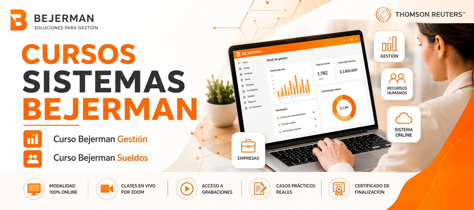Sistemas Bejerman Sueldos Gestion Alvaro Iriarte CFEcursos capacitacion